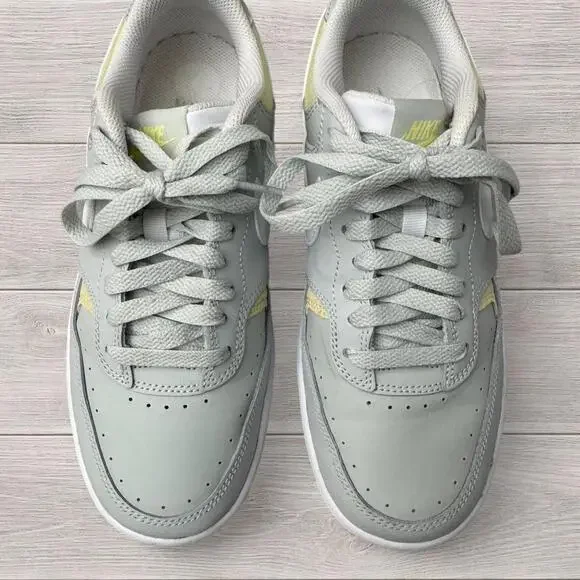 Nike Gamma Force Women’s Size 8 Sage Green White Volt Casual Platform Sneakers - Picture 4 of 8